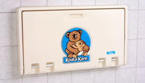 Koala Baby Changing Stations - available through Austin Specialties 877-353-3473